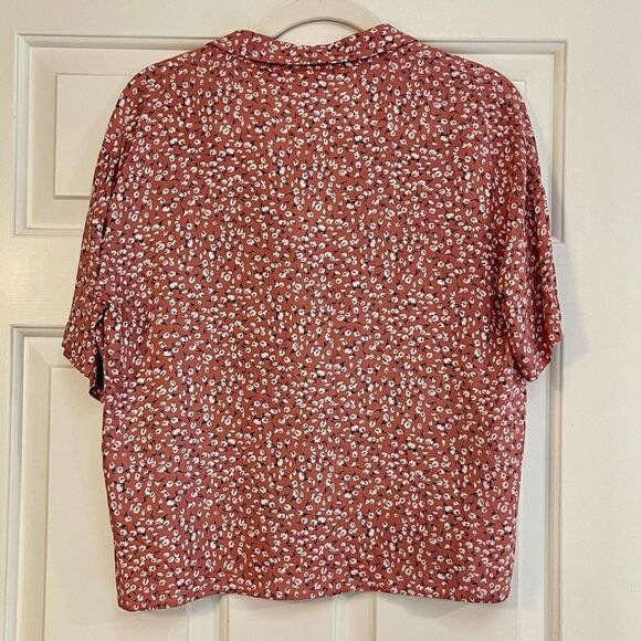 NWT Pink Martini Button Up Floral For Me Again Pink XS - Picture 3 of 10